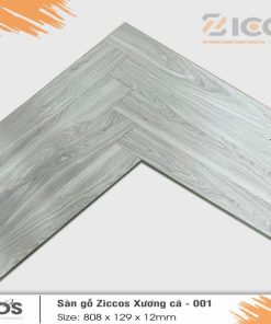 Sàn gỗ xương cá Ziccos 4720 12mm HDF Malaysia