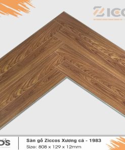 Sàn gỗ xương cá Ziccos 4720 12mm HDF Malaysia
