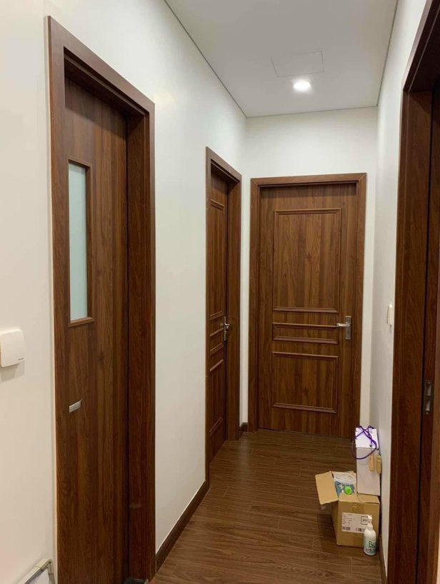 Cửa nhựa Composite kết hợp đèn LED