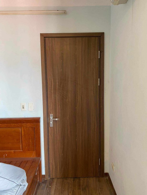 cửa nhựa Composite 2 cánh giả gỗ