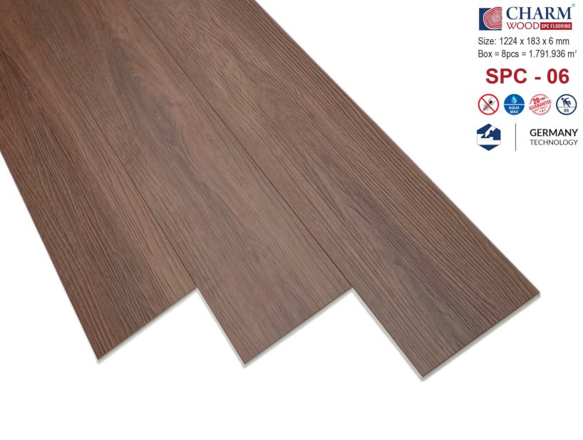 Giá sàn nhựa Charm wood