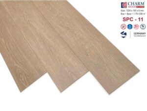 Sàn nhựa Charm wood 4mm 6mm