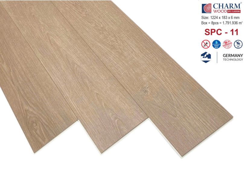 Sàn nhựa Charm wood 4mm 6mm