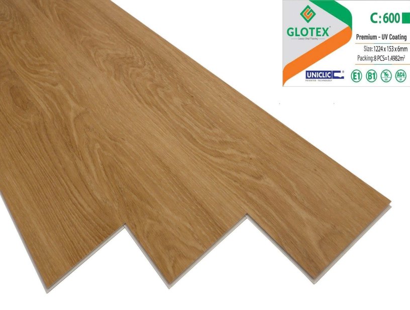 Sàn nhựa Glotex an toàn